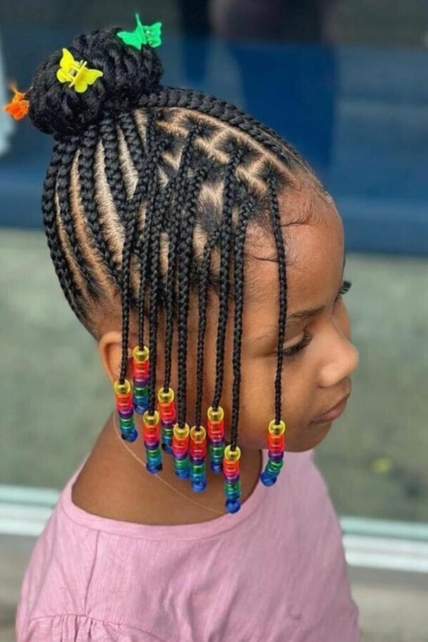 Kids cornrows